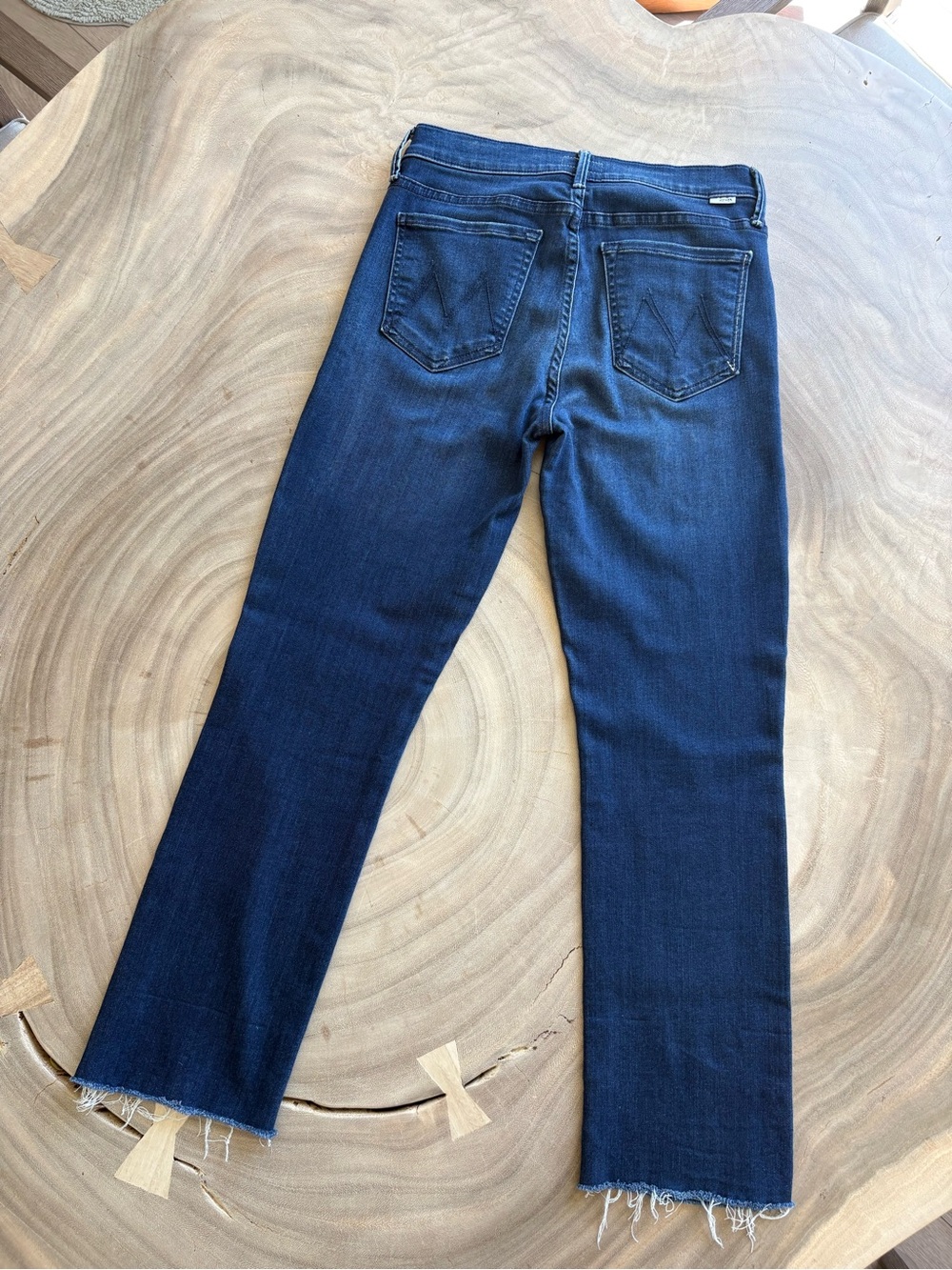MOTHER Dark Blue “The Rascal Ankle Chew” Size 26